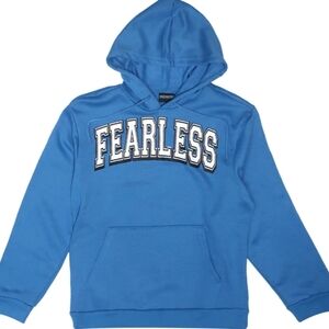 Chemistry Fearless Blue Graphic Hoodie Sweatshirt